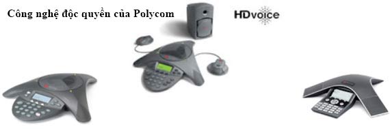 Sản phẩm Polycom với công nghệ Polycom Hd