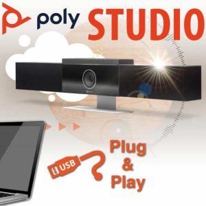 Poly Polycom Studio Bar - Thiết bị họp trực tuyến All-in-one