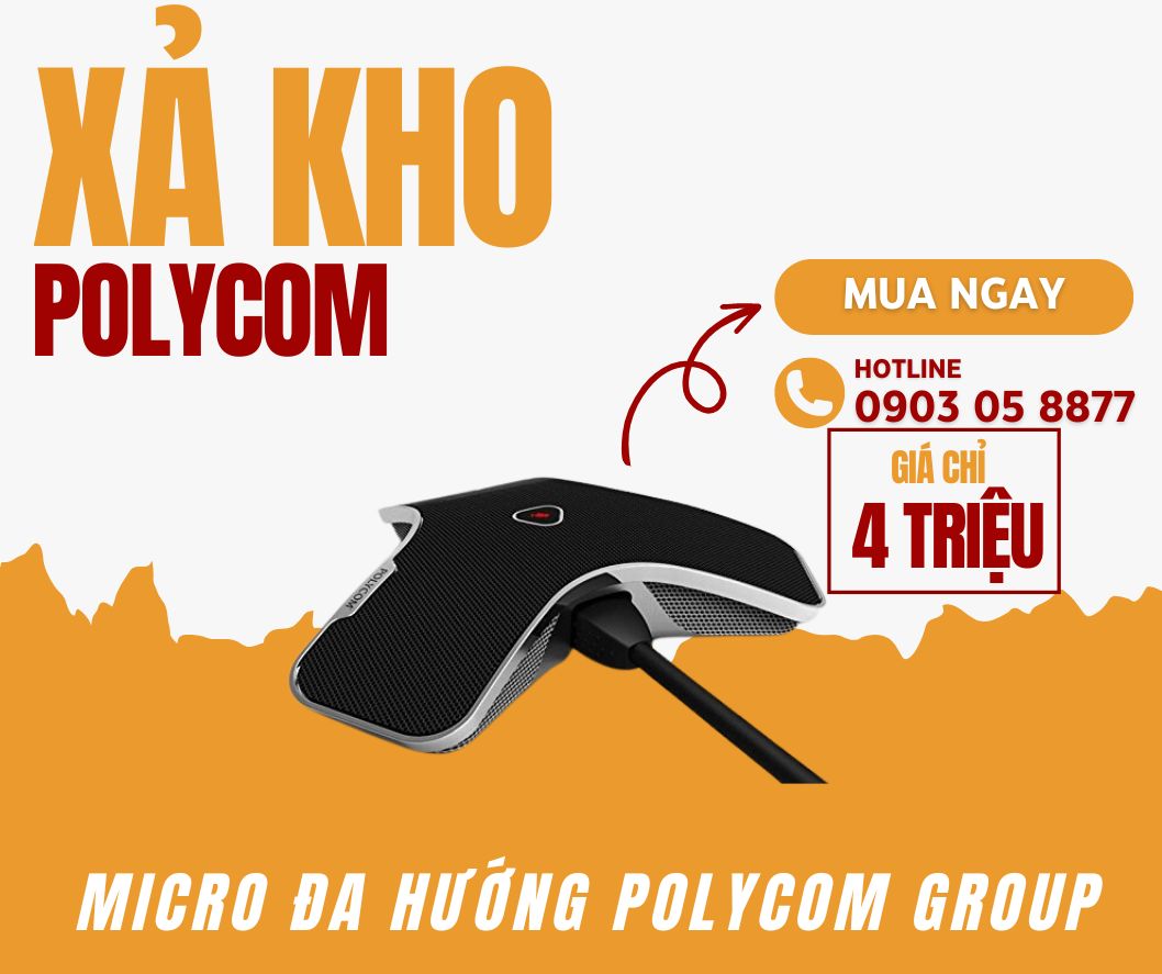 Micro đa hướng Polycom Group